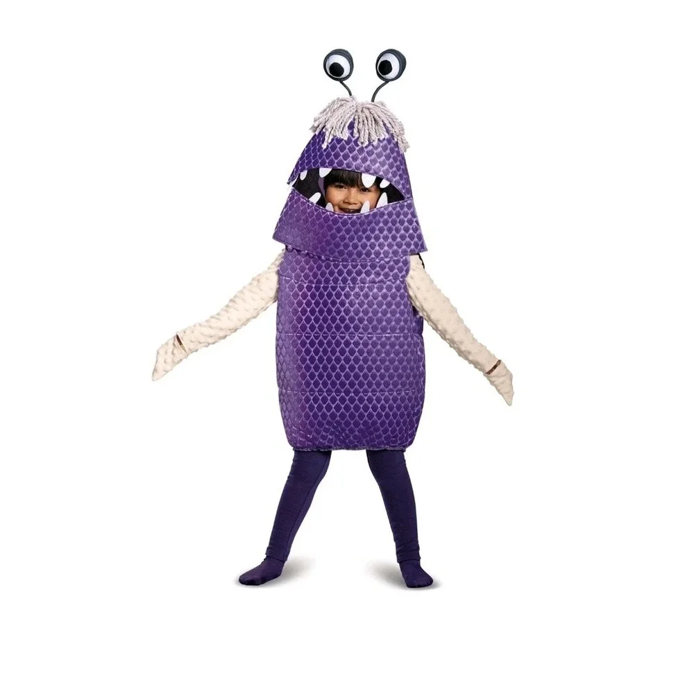 Toddler Monsters Inc Boo Deluxe Costume Size 3T-4T Girls Disney Pixar NEW